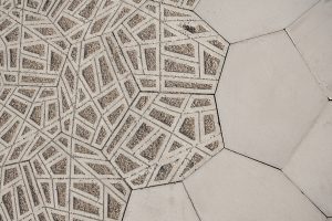 Crosshatch Full Tile Small grey